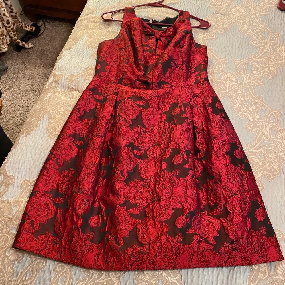 Tommy Hilfiger red rose 🌹 dress